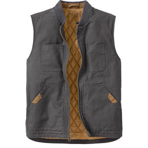 Gilet en toile pour femme, style tendance, qualité supérieure, gilet en toile pour l'hiver, col montant avec plusieurs poches - Product Image 4