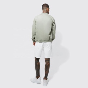 Chaqueta Universitaria Lisa para Hombre, Fabricada por OEM, Chaqueta de Invierno para Hombre con Bolsillo, Chaqueta Bomber con Cremallera y Forro Polar - Product Image 6