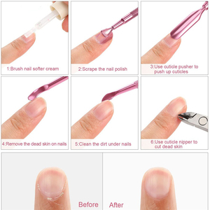 2022 mejor venta cortadora de cutículas profesional de acero inoxidable pinza de uñas de alta calidad para manicura y dedos de los pies - Product Image 6
