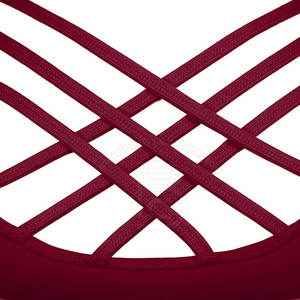 เสื้อชั้นในกีฬาผู้หญิงไซส์ใหญ่ ระบายอากาศได้ดี คุณภาพสูง รองรับปานกลาง ไร้ตะเข็บ ผลิตจากผ้าสแปนเด็กซ์/ไนลอน ดีไซน์ปรับแต่งได้ - Product Image 5