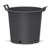 Pots de pépinière en polyéthylène Conteneurs CM pour usage végétal en plastique PE Tailles de moulage par injection noir extérieur de haute qualité