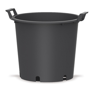 Pentole per bambini in polietilene CM contenitori per uso vegetale realizzati in plastica di alta qualità da esterno nero stampaggio ad iniezione dimensioni - Product Image 1