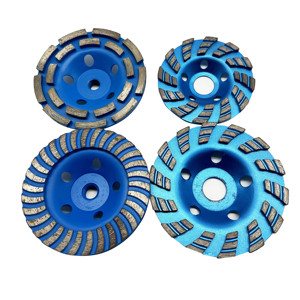 Autoerizo 115mm 125mm Kim Cương Cup bánh xe <span class=keywords><strong>Triplex</strong></span> Hàng mài đá và bê tông cho máy mài góc cup Mài bánh xe đĩa - Product Image 5