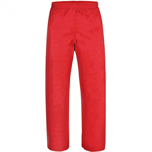 Uniformes d'entraînement de karaté de haute qualité à séchage rapide et respirants en rouge, vente flash pour les arts martiaux, uniforme de karaté à vendre - Product Image 4