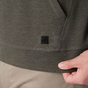 Sudadera con capucha de media cremallera Premium para hombre con manga larga de secado rápido Impresión de logotipo personalizado 100% algodón Ropa de calle con cremallera completa - Product Image 6