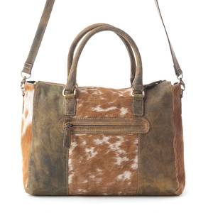 Nuevo Bolso Tote de Cuero Genuino de Moda Occidental, Hecho a Mano, Estilo Vintage, Diseño Boho para Mujer, Gran Venta - Product Image 3