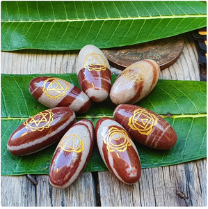 พระอิศวรหินคริสตัล | พระอิศวร Lingam ตั้งโดย Alif คริสตัลและอาเกต - Product Image 2