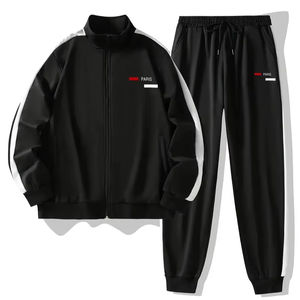 Survêtement Automne Hiver Hommes Nouveau Design Motif Solide Tendance Grande Taille Prix de Gros - Product Image 1