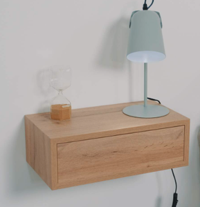 คอนโซลข้างเตียงแบบลอยได้พร้อมการชาร์จแบบไร้สาย - Product Image 2