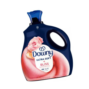 Downy Infusiones Bliss Sparking Ámbar y Rosa 64 Floz Líquido Suavizante de Tela para Ropa Uso Detergente - Product Image 3