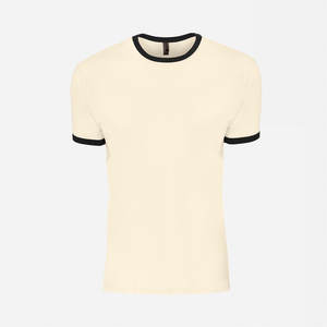 Camiseta Unisex de Estilo Ringer de Next Level Apparel, Lisa y Elegante para Hombre, Transpirable - Product Image 1