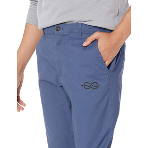 กางเกงวอร์มผ้าฝ้ายคุณภาพสูงสำหรับผู้ชายกางเกงจ็อกเกอร์ผ้าแคนวาสสำหรับอากาศหนาวผ้าย้อมสีพื้นสำหรับฤดูหนาว - Product Image 3