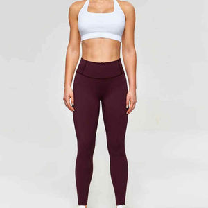 Leggings de Yoga Cómodos de Cintura Alta para Mujer, Spandex/Poliéster, Transpirables, de Secado Rápido, Casuales, para Uso en Exteriores, Colores Personalizados - Product Image 6