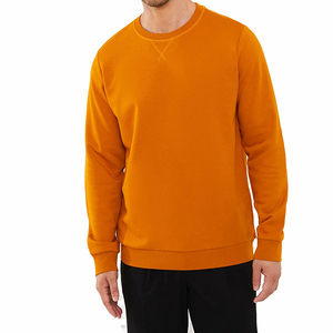 เสื้อสเวตเชิ้ตถักแบบเป็นมิตรต่อสิ่งแวดล้อมสำหรับผู้ชาย ป้องกันรอยยับ ใส่สบายในฤดูหนาว คอกลม สั่งทำได้ตามแบบ OEM - Product Image 3