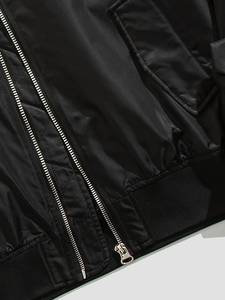 Vêtements pour hommes automne hiver veste pour hommes coupe-vent automne à manches longues veste décontractée bombardier veste - Product Image 5