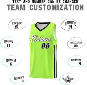 Vente chaude Maillots de basket-ball pour hommes Nom de l'équipe personnalisé Numéro Logo Tissu respirant à séchage rapide OEM Fournisseur d'uniformes en gros - Product Image 4