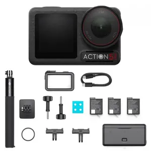 กล้องแอ็คชั่น Osmo Action 5 Pro 240นาทีแบตเตอรี่ของแท้ใหม่กล้องแอคชั่น4K/240fps พร้อมโฟฟกว้างมากๆในสต็อกมุมกว้าง/MP4