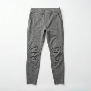 Pantalones Cargo de Lona de Peso Medio Personalizados para Hombre, Ecológicos, Transpirables, con Doble Rodilla y Bordado 3D para un Ajuste Holgado - Product Image 2