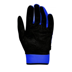 Gants de baseball à doigts entiers, bleu noir, synthétiques, respirants, à enfiler, pour droitier, homme, toutes saisons - Product Image 2