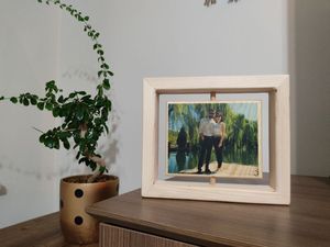 Tableau de cadre photo simple moderne américain Taille personnalisée COULEUR NATURELLE Cadre photo MDF cadre photo en MDF vente en gros de cadre photo mdf - Product Image 4