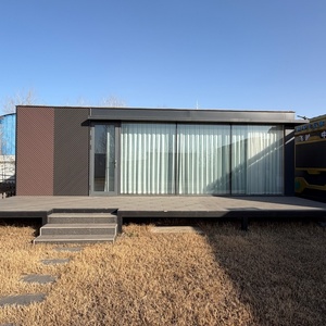 Casa Modulare Prefabbricata per Resort Turistici, Cabine Fronte <span class=keywords><strong>Lago</strong></span>, Lodge nella Foresta, Unità Minimaliste per Progetti - Product Image 1