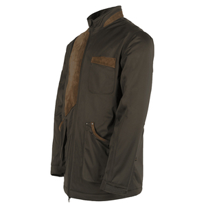 High Quality Custom Wholesale Clay <b>Shooting</b> Jacket with Shell Pouch Sporting Leather Padded Jacket for Wholesale - Product Image 4