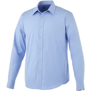 Camicia Hamell da uomo a maniche lunghe in tessuto elasticizzato - Product Image 3