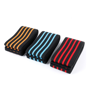 GAF Extra Long Camo <b>Elastic</b> Adult Breathable Compression Sublimation Strength Squat Training Lifting Strap Knee Wrap <b>Bandages</b> - Product Image 4