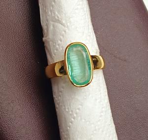 Bague de mariage en or jaune 14 carats plaqué rhodium de haute qualité avec diamant rond naturel pour femme Anniversaire - Product Image 1