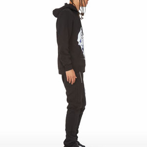 Ropa de calle de dos piezas talla XL para hombre, chándal personalizable de alta calidad, conjunto de pantalones con capucha, transpirable, estampado de invierno, Technics - Product Image 3