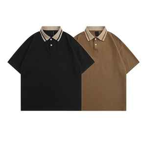 Polo de qualité supérieure avec impression de logo personnalisé, tissu en coton doux, vêtements décontractés, OEM/ODM, polos pour hommes - Product Image 6