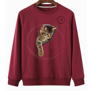 Sudadera de Forro Polar para Hombre, Mezcla de Algodón, Estilo Informal, Transpirable, para Invierno, Venta al Por Mayor - Product Image 1