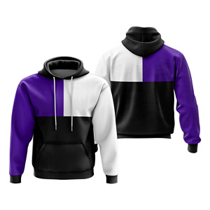 Venta al por mayor personalizado 100% algodón francés Terry sudaderas con capucha para hombres de gran tamaño y transpirable bordado peso pesado Streetwear 6XL - Product Image 6