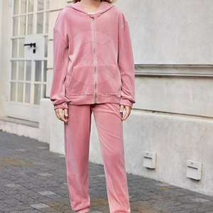 Transpirable de alta calidad Último diseño Logotipo personalizado Niñas Niños Chándal Con capucha Superventas Niñas Niños Chándal - Product Image 2