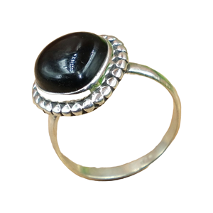 <b>Black</b> Onyx <b>Ring</b> 925 Sterling <b>Silver</b> <b>Ring</b> <b>Black</b> <b>Stone</b> <b>Ring</b> Handmade Minimalist Wedding Engagement <b>Rings</b> for Women Christmas Gift - Product Image 1