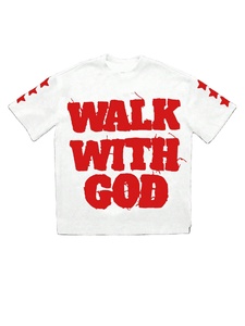 T-shirts surdimensionnés à manches courtes, col rond, respirants, 100% coton, streetwear pour hommes, impression graphique personnalisée, t-shirts de qualité supérieure, vêtements décontractés - Product Image 3