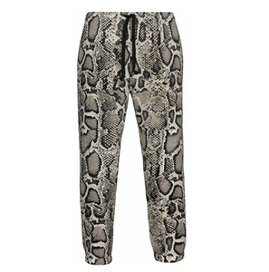 ระบายอากาศ 2024 เสื้อผ้าอินเทรนด์ผู้ชายกางเกงหนังOriginal snakeskinกางเกงหนังผู้ชายเต็มที่กําหนดเอง