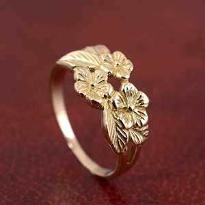 Handmade Brass Floral <b>Ring</b> Gold Plated Flower <b>Dainty</b> Wholesale <b>Ring</b> For Women - Product Image 4