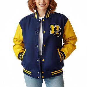 Veste de sport pour femme en molleton de coton respirant et écologique de haute qualité, en similicuir, pour l'hiver - Product Image 1