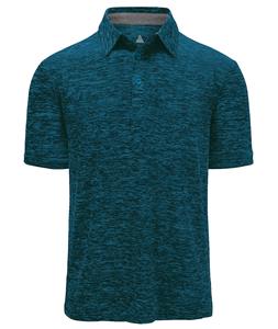 Vente en gros de polos pour hommes, polo d'été décontracté en polyester et en coton au design uni avec impression de logo personnalisé et graphiques - Product Image 3