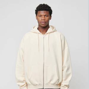 MOVATEXTILES 2025 Fabricant vérifié Streetwear Sweat à capuche personnalisé avec fermeture éclair complète Vintage Blank Distressed Acid Washed Hoodie Men - Product Image 5