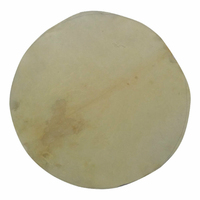 Peaux de tambour synthétiques de basse de bonne qualité personnalisées au prix de gros pour instruments de musique peau de tambour en peau de mouton transparente blanche