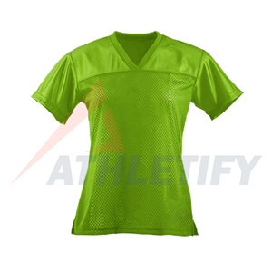 Maillot de football américain pour femme, respirant, à manches courtes, personnalisable, pour les performances de jour de match. - Product Image 2