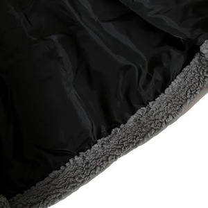 OEM Fashion Custom logo Men's Winter Sherpa <b>Fleece</b> Zip <b>Jacket</b> Customized Sherpa <b>Fleece</b> <b>Jacket</b> for Unisex - Product Image 4