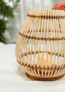VietNam Natural Water Hyacinth <b>Lantern</b> <b>Candle</b> <b>Holder</b> Wholesale from King Craft Viet Rattan <b>Candle</b> <b>Lantern</b> - Product Image 4