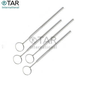 Stainless Steel Dental Teeth <b>Inspection</b> <b>Mirror</b> #5 Handle Oral Examination Dentistry Orthodontic Dental Medic Instruments - Product Image 3