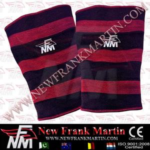 NFM Unisex Custom Gym Crossfit Fitness Powerlifting WOD Squat Double Ply Knee Sleeves with Heavy Polyester Support OEM ODM - Product Image 5