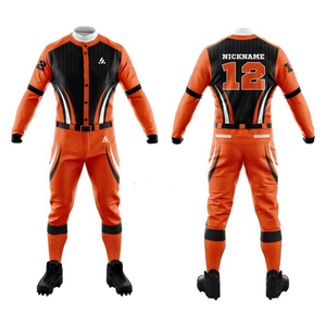 Uniforme de l'équipe de baseball Kit complet Maillot et pantalon sublimés Support d'usine OEM pour la conception de logo et de numéros personnalisés - Product Image 3