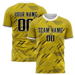 Camisetas de Fútbol Sublimadas de Secado Rápido Personalizadas al por Mayor, la Mejor Camiseta de Fútbol Disponible en Grandes Cantidades con Impresión de Logotipo - Product Image 3