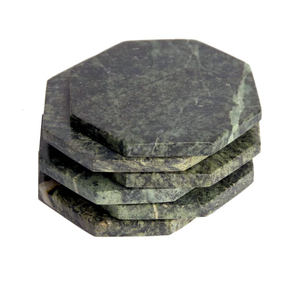 Ensemble de sous-verres en marbre de qualité supérieure Design attrayant Vaisselle Décor Tapis et tampons Sous-verre à thé en gros Artisanat naturel - Product Image 6